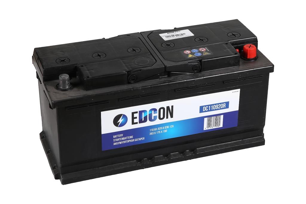 Аккумулятор Edcon DC110920R 110Ah 920A, Edcon